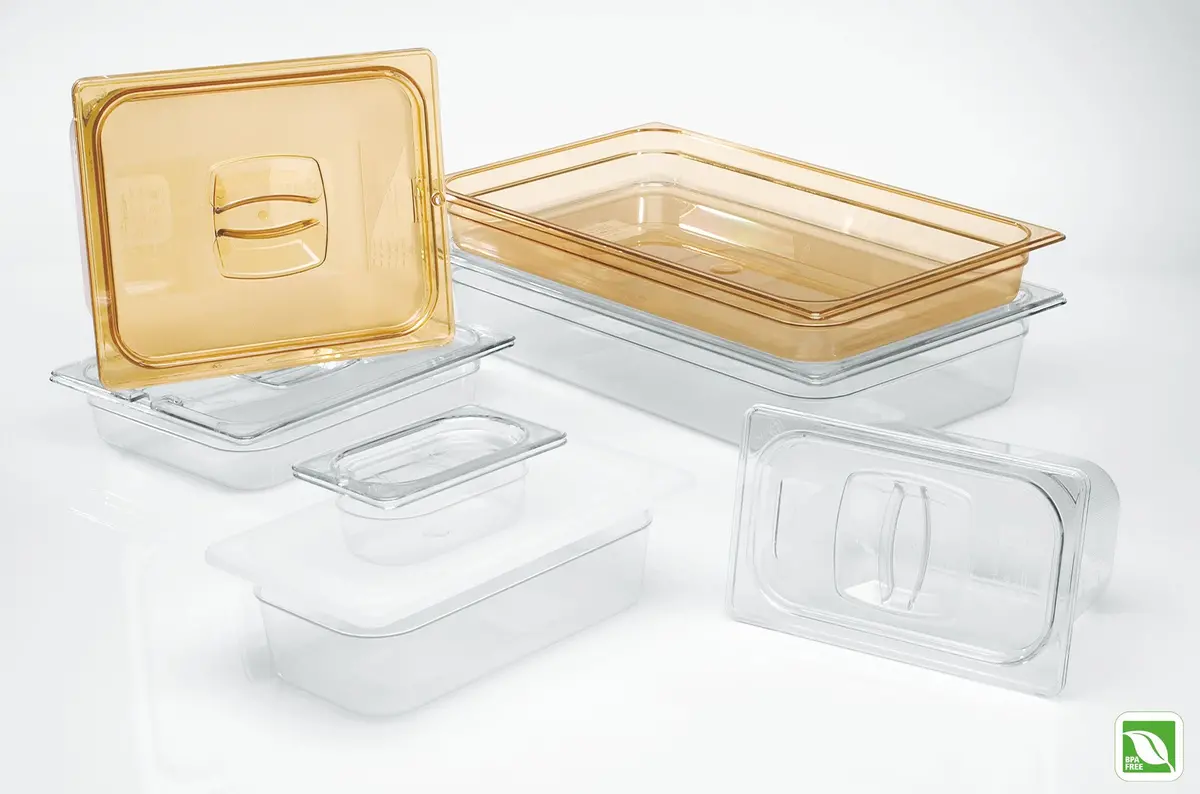 Rubbermaid 1/9 Size, Cold Food Pan, Clear 1
