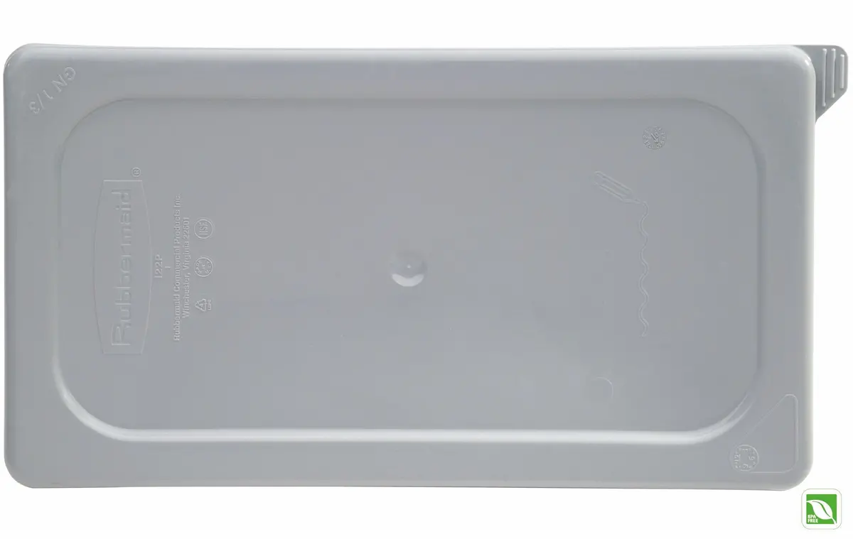 Rubbermaid 1/9 Size Secure/Soft Sealing Lid Gray 1