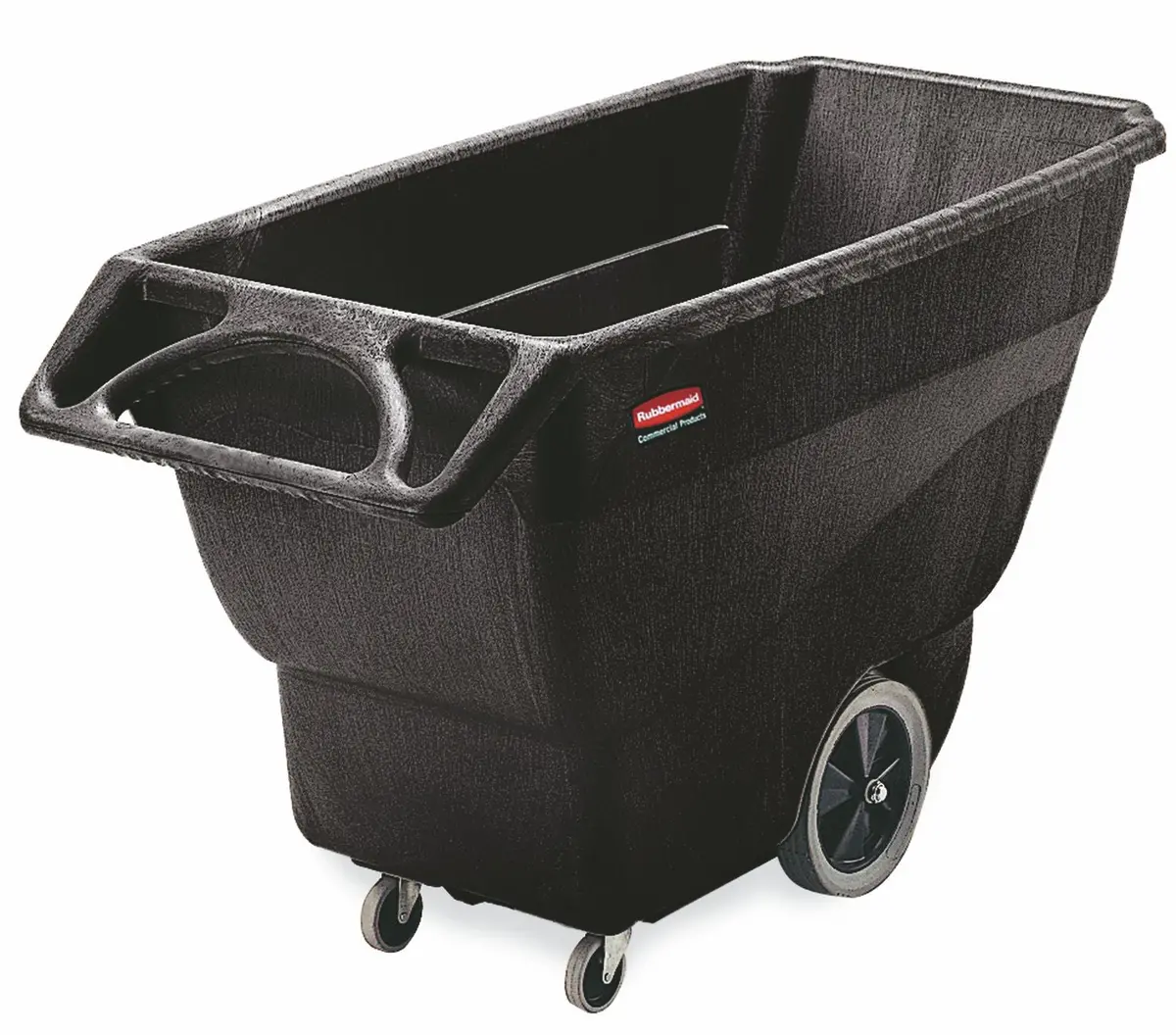 Rubbermaid Tilt Truck 64½"X30¼"X38" Black, Utility Duty 1