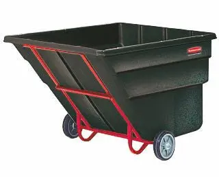 Rubbermaid Truck 81-1/4X46-3/4X50" Black 1