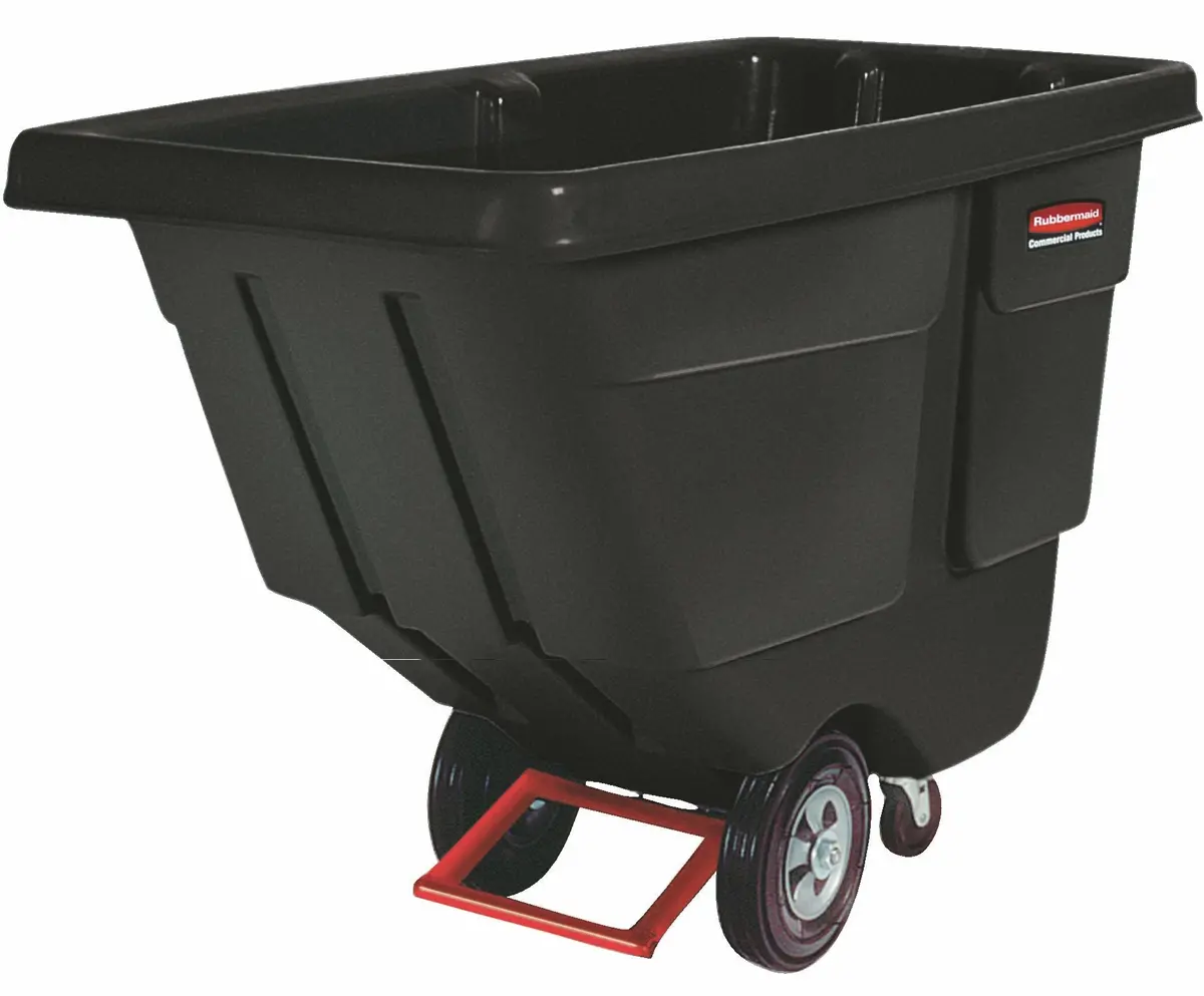 Rubbermaid Tilt Truck 56¾"X28"X38-5/8" Black 1