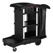 Rubbermaid Executive Janitorial Cleaning Cart - High Capacity 1