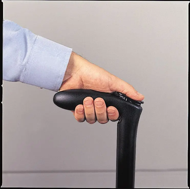 Rubbermaid Lobby Pro® Upright Dust Pan Adjustable Handle Grip 1