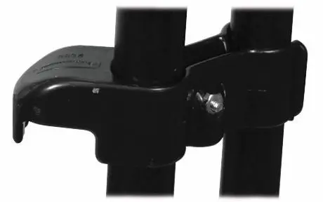 Rubbermaid Hanger Bracket Black For Lobby Upright Dust Pan 1