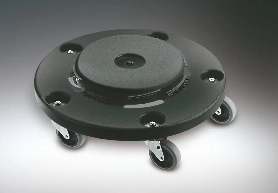Rubbermaid Container Dolly Black 1