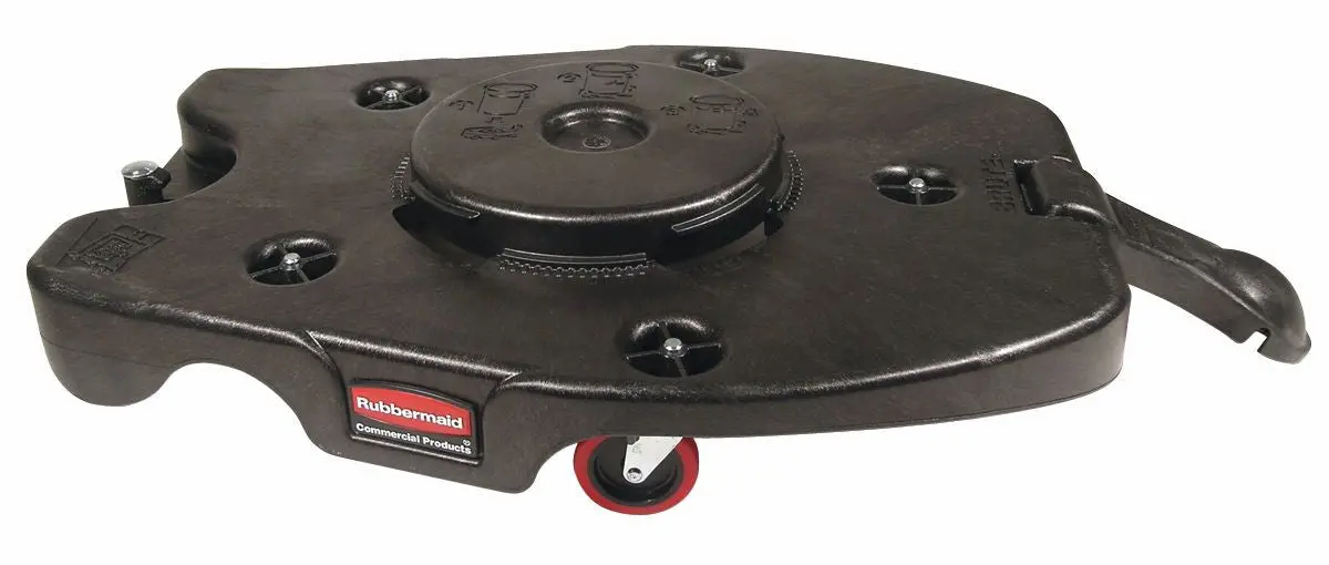 Rubbermaid Trainable Brute Dolly Black 1