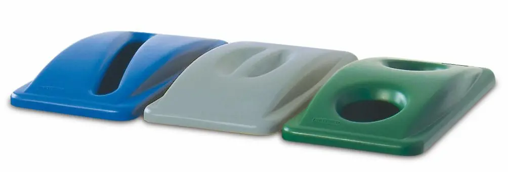 Rubbermaid Paper Recycle Slot Top Fit 3540,3541Cont. 1