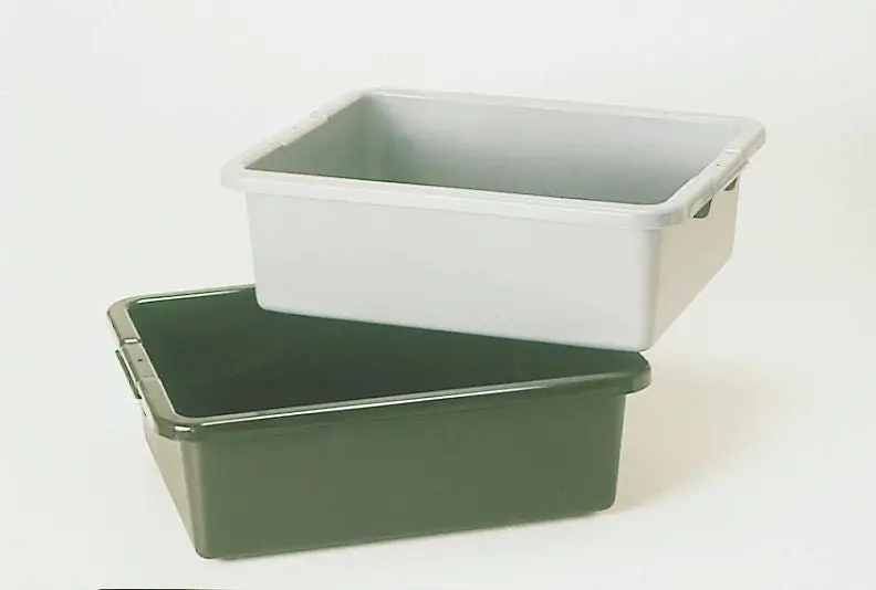 Rubbermaid Bus/Utility Box 20"X15"X5" Gray 1