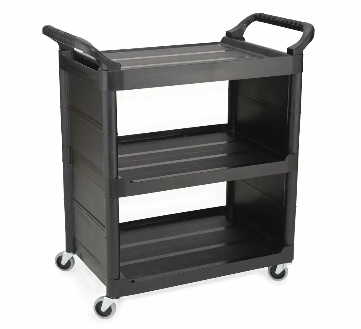 Rubbermaid Utility Cart With 2 Side Panel 1