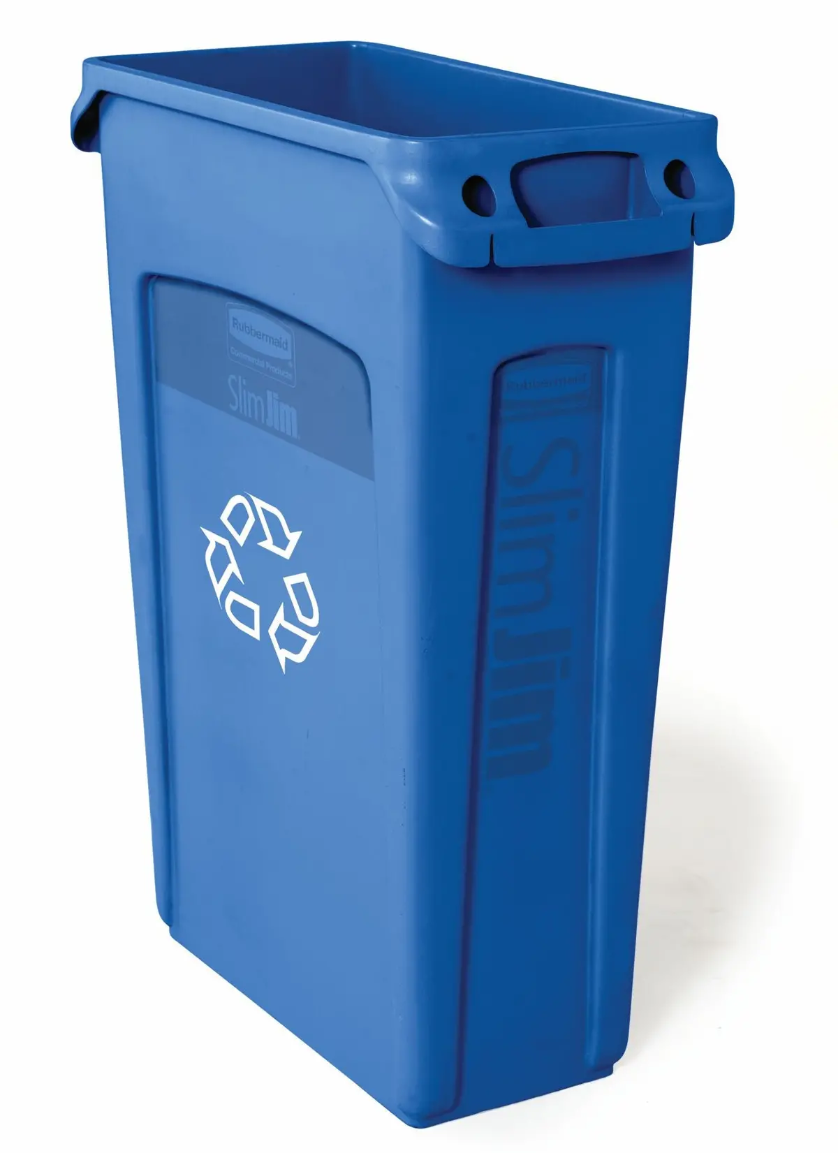 Rubbermaid Slim Jim 23Gal W/Venting Channels -Recycling 1