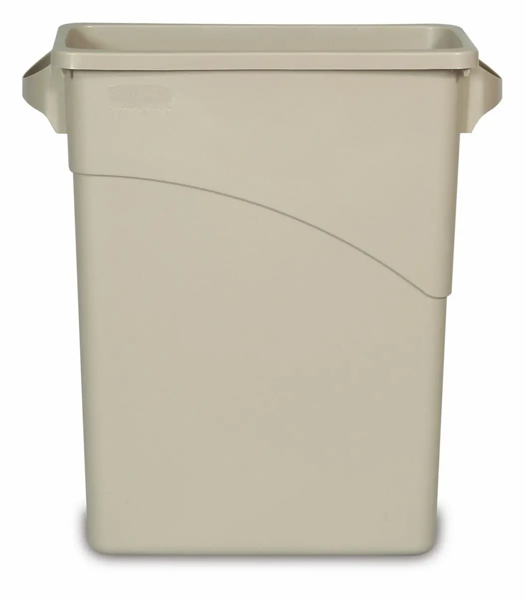 Rubbermaid Slim Jim W-Bin 15-7/8Gal W/Hdl 1