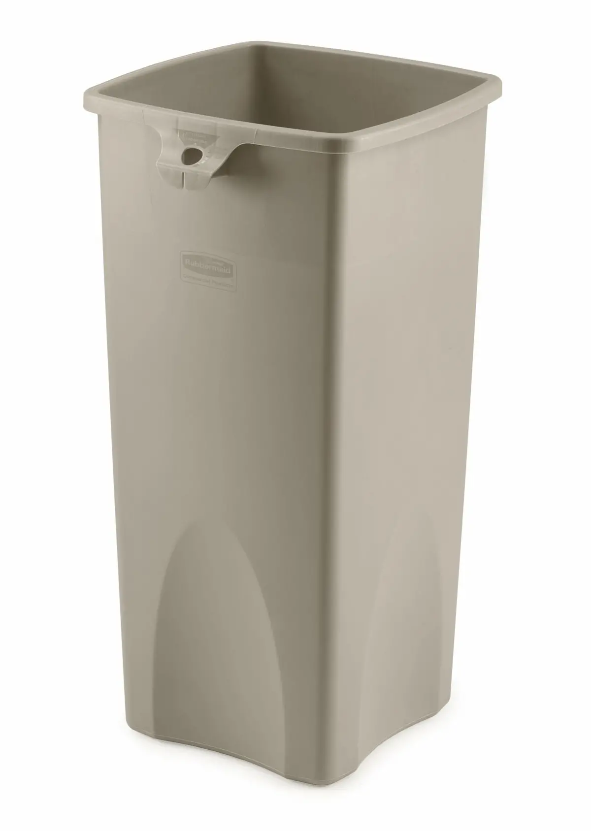 Rubbermaid Sq Cont. 23Gal 14½"Sq 31"H 1