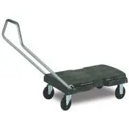 Rubbermaid 32½X20½"W Triple Trolley S/Duty Black 1