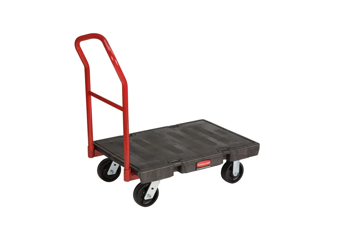Rubbermaid Standard Platform Truck Black 1