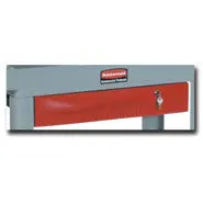 Rubbermaid Single Full Extension Drawer Red For 4520-88,4530,4531,4546 &4547U.C 1