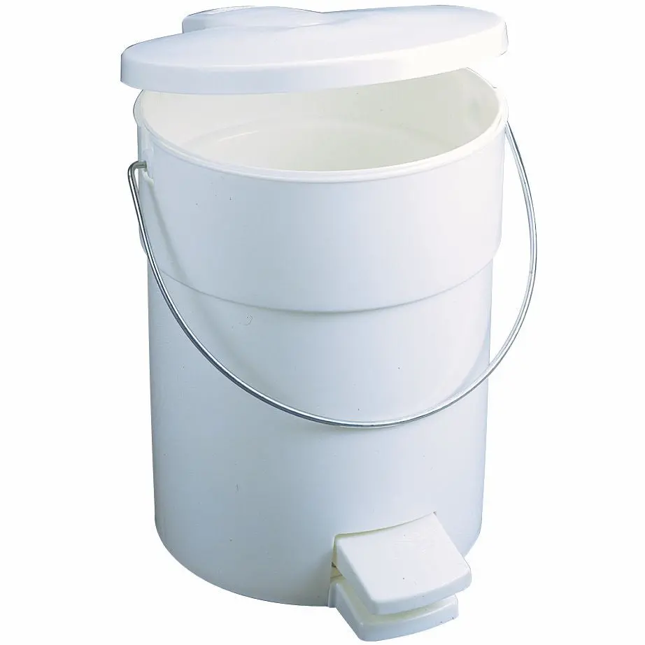 Rubbermaid Step On Container 4½Gal/17-Lit White 1