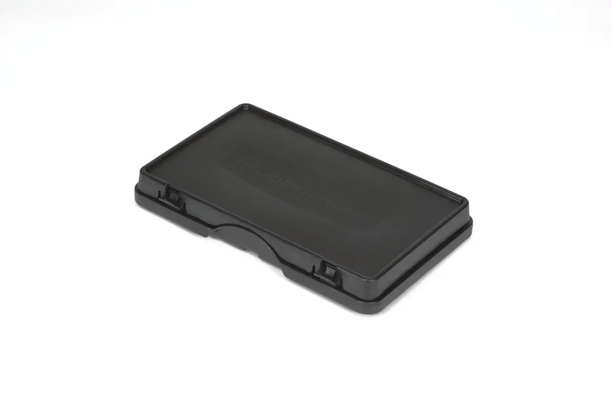 Rubbermaid Waste Cover/Storage Compartment Black Fit 9T..Hk Cart 1