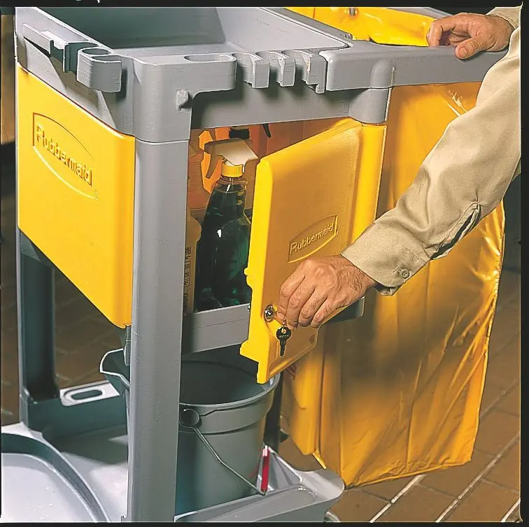 Rubbermaid Locking Cabinet Yellow For 6173/6173-02 1