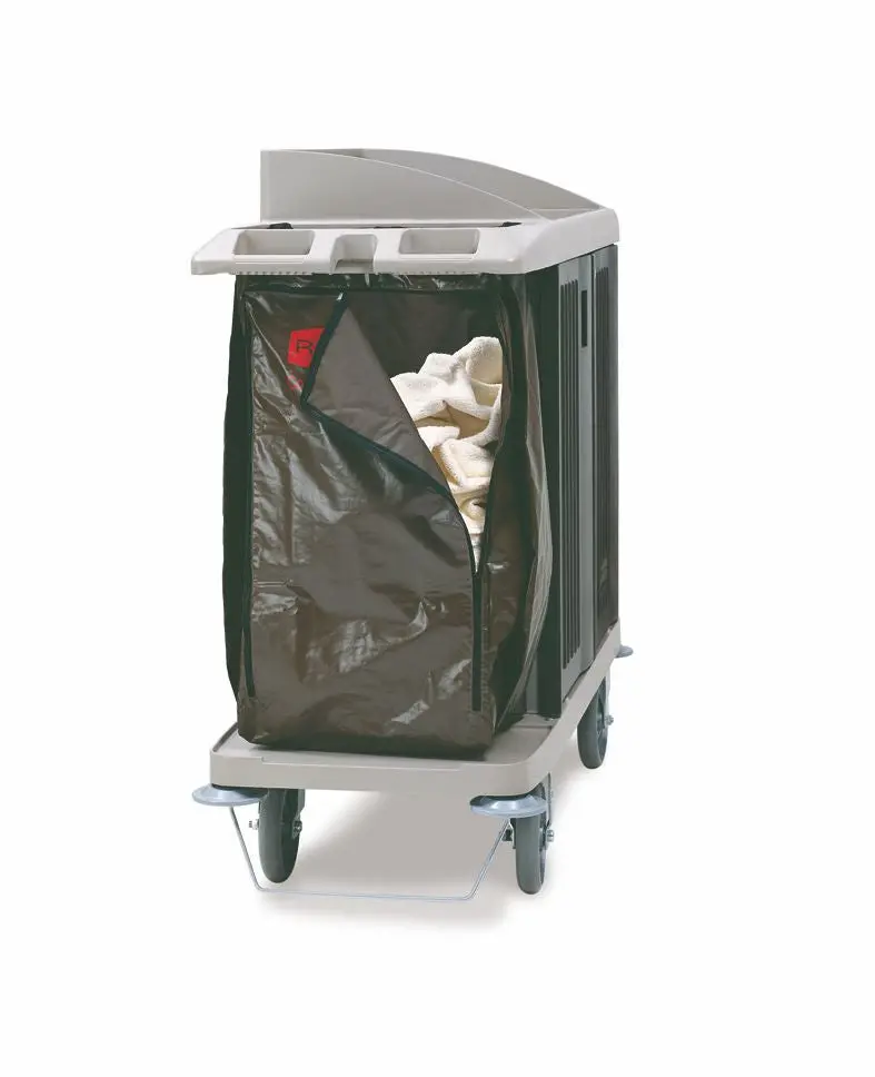 Rubbermaid V. Bag Brown For 6189,6190,91,92,9T19 Housekeeping Cart 1