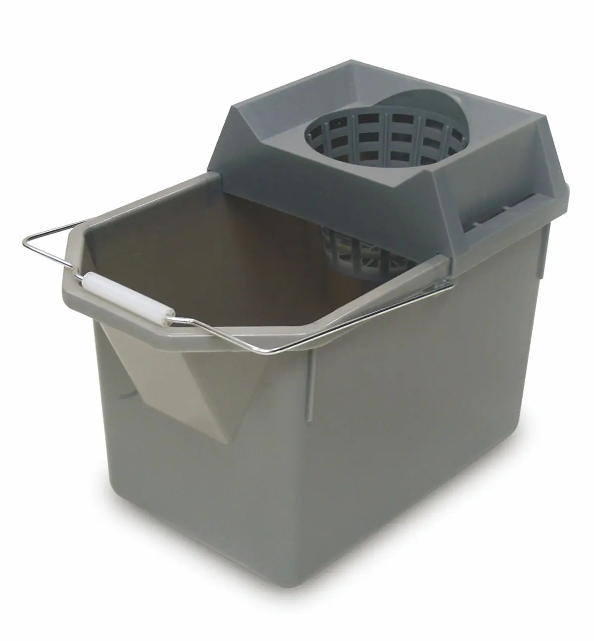 Rubbermaid Pail & Strainer 15Qt Gray 1