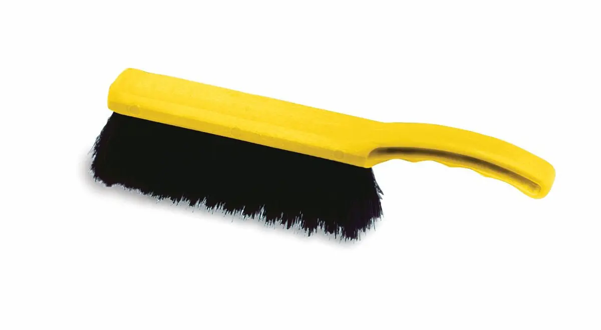 Rubbermaid 12½" Plastic Block Counter Brush, Tampico Fill  Black 1