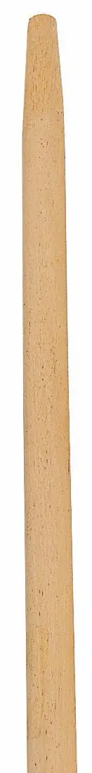 Rubbermaid 60" Wood Handle 1-1/8" Natural, Tapered 1