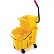 Rubbermaid Wave Brake 26Qt Side Press Combo 1