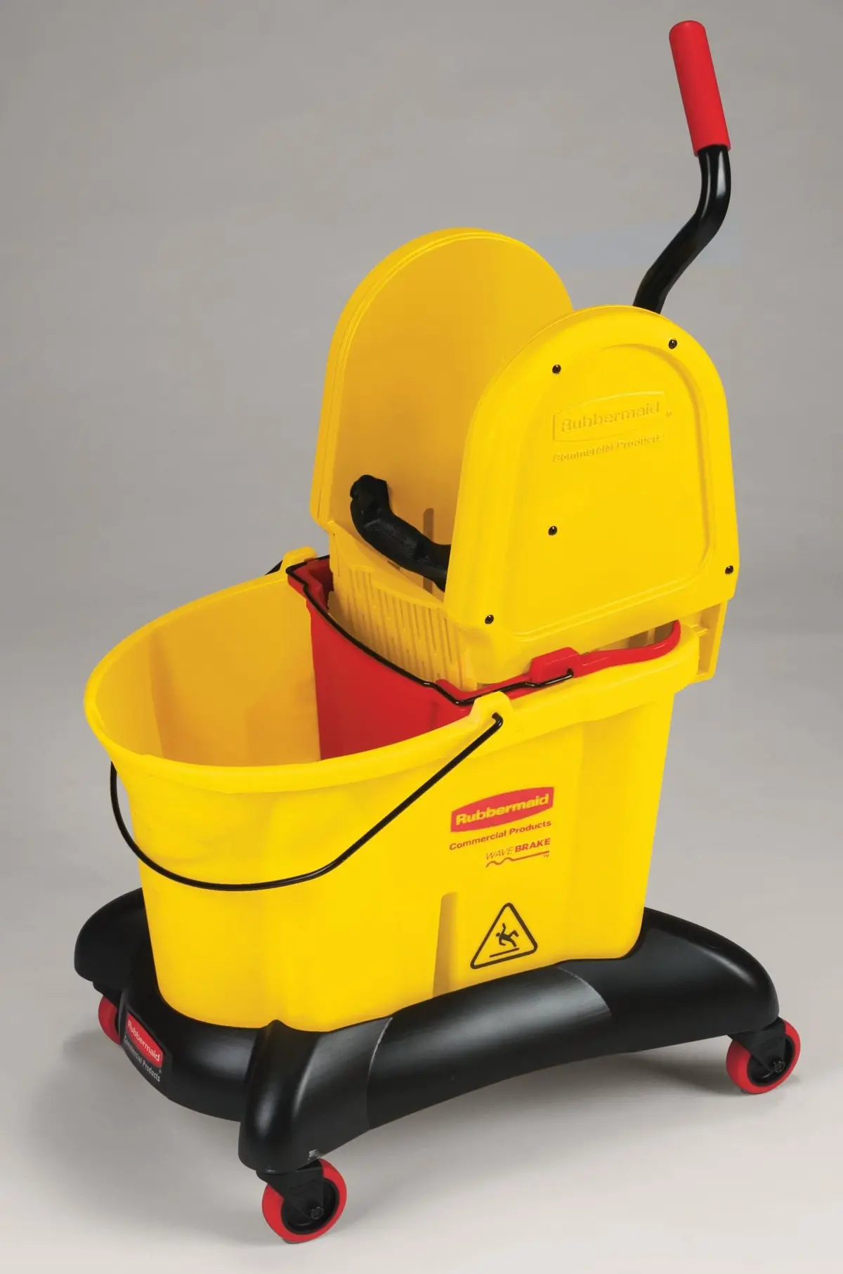 Rubbermaid Wavebrake Dual Water Down Press Combo Yellow 1