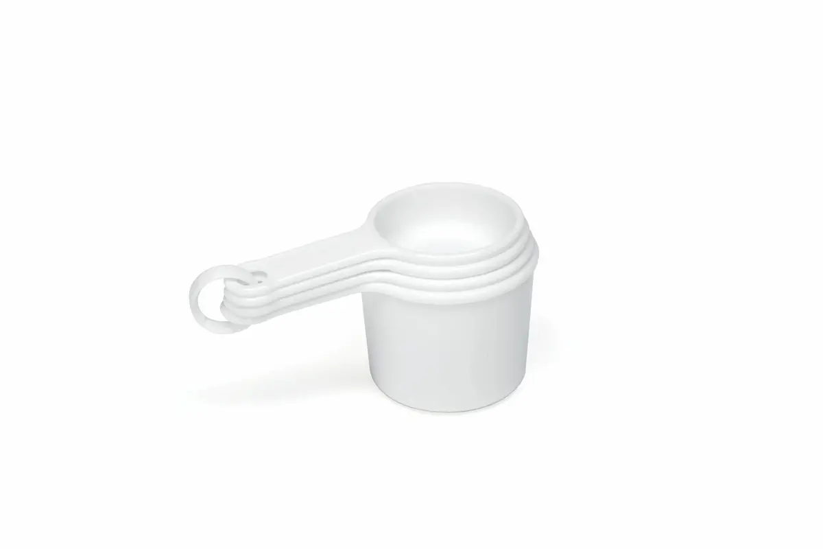 Rubbermaid Measuring Cup Set, ¼, 1/3, ½ & 1 Cup White 1