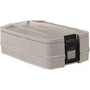 Rubbermaid 25 Insulated Carrier Platinum For Food Pan 1