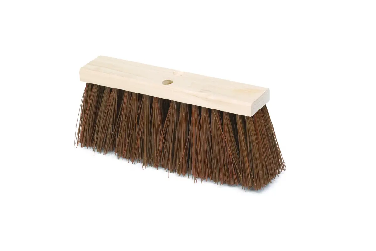 Rubbermaid Street Broom, Hardwood Block 16" 1