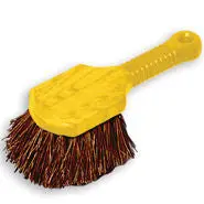 Rubbermaid 8" Short Plastic Hdl Utility Brush 1