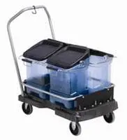 Rubbermaid Ice Only Cart Black 1