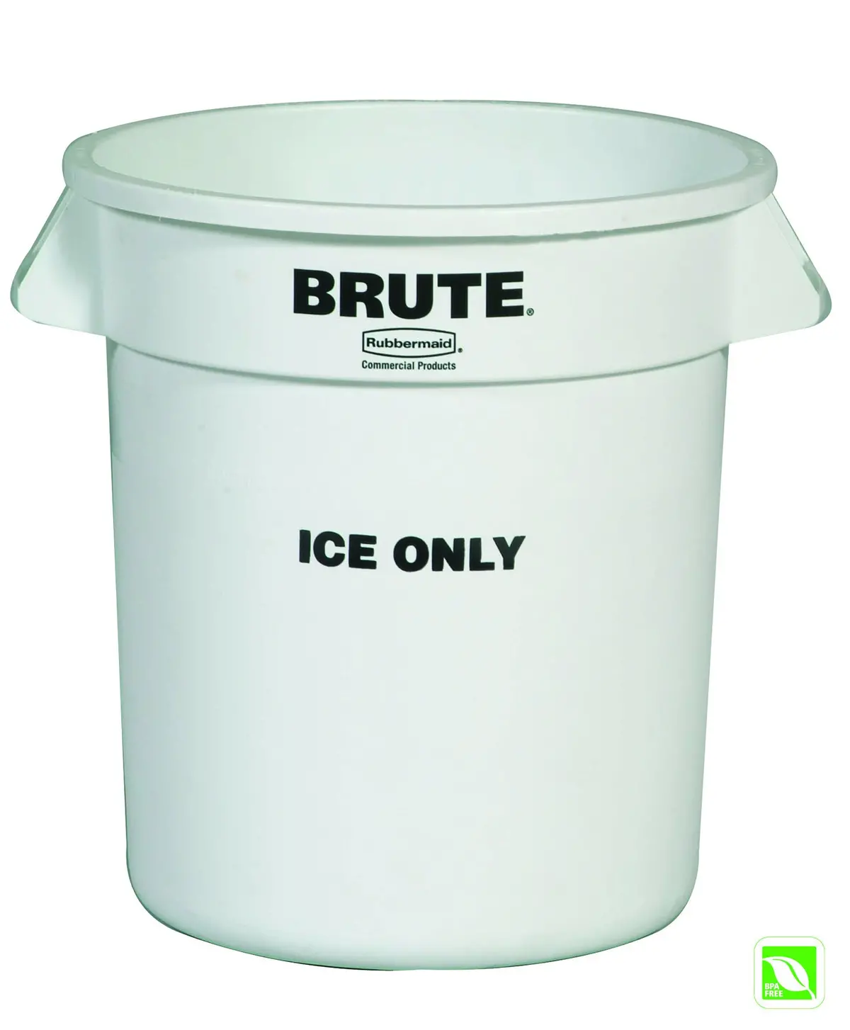 Rubbermaid Brute Ice Only Container 10 Gal W/O Lid White 1