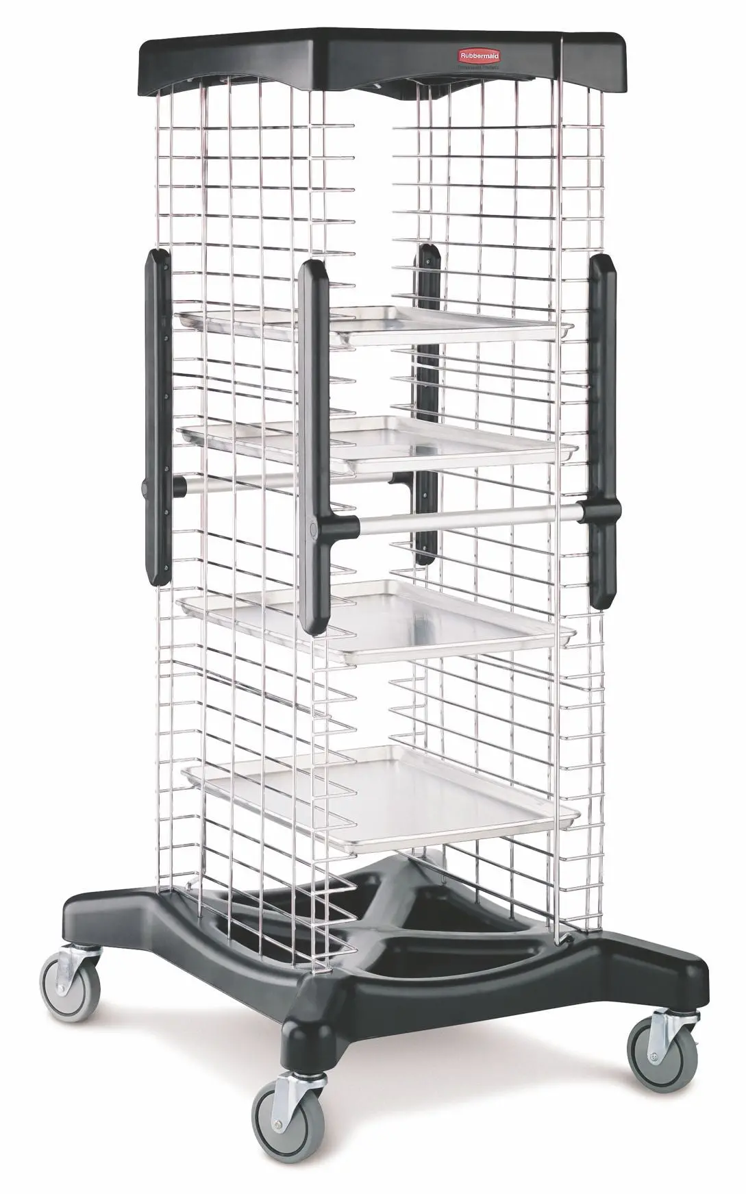 Rubbermaid Extend Leg Sheet Pan Rack Black 1