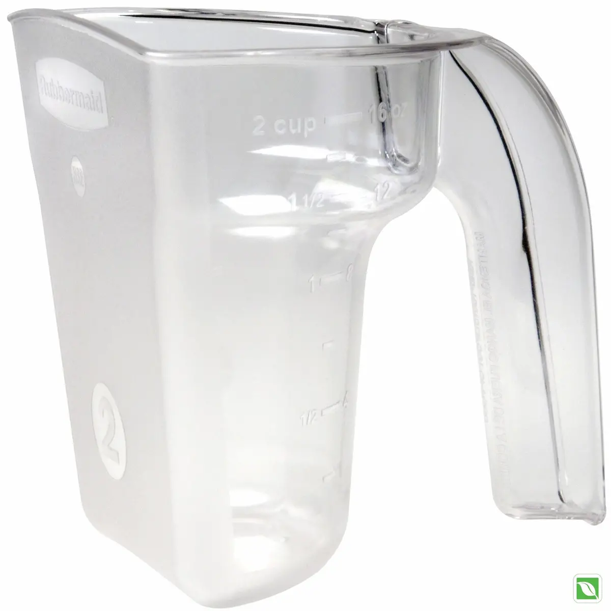 Rubbermaid Safety Portioning Scoop Clear 1