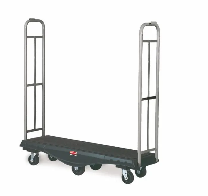 Rubbermaid Stockmate Restocking Truck Black 1