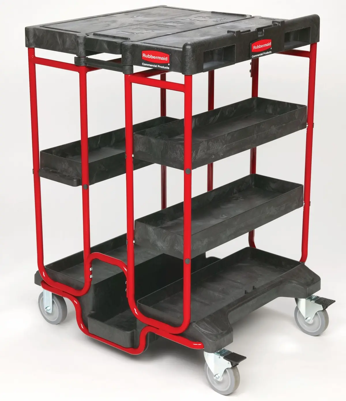 Rubbermaid Ladder Cart 31.5X27x42" Black 1