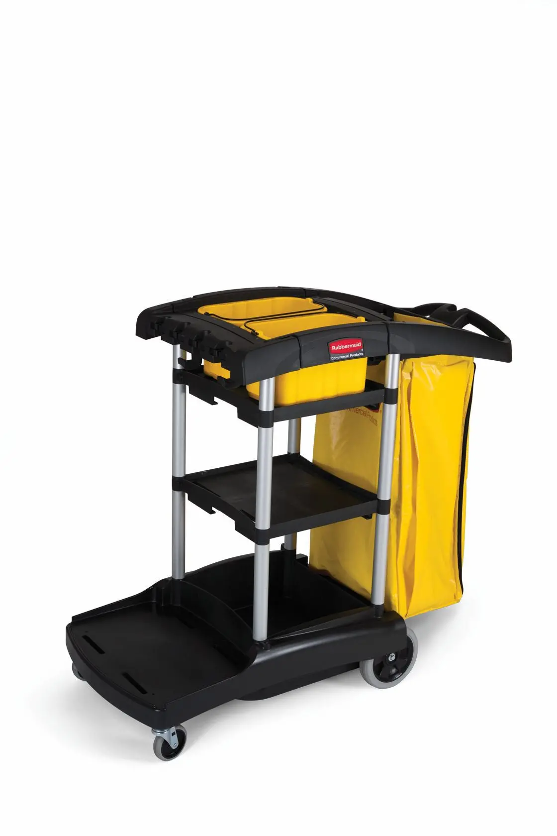 Rubbermaid High Capacity Cleaning Cart Black 1