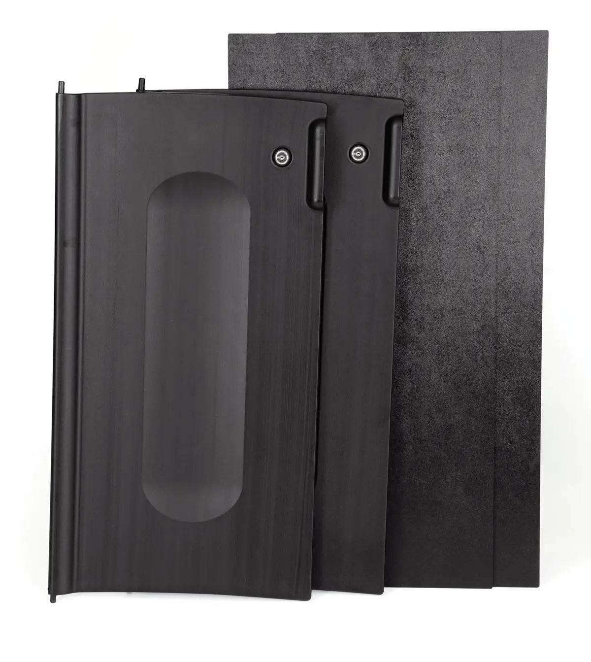 Rubbermaid Locking Cabinet Door  Kit Black 1