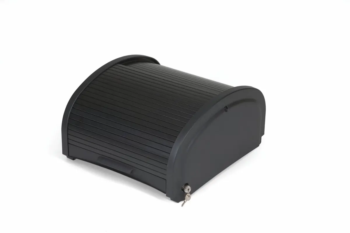 Rubbermaid Locking Security Hood Black 1