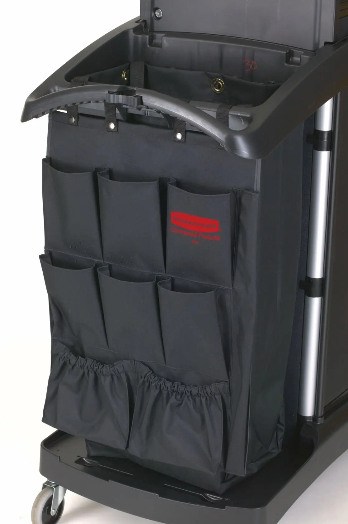 Rubbermaid Fabric 9-Pocket Organizer Black 1