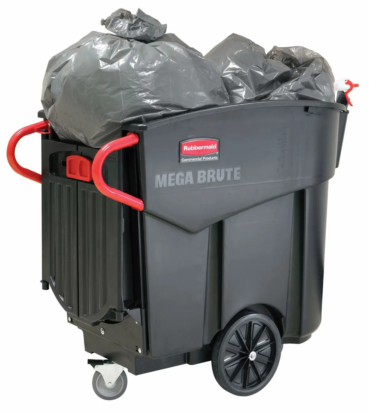 Rubbermaid 120Gall Mega Brute Mobile Waste Collector 1Pk 1