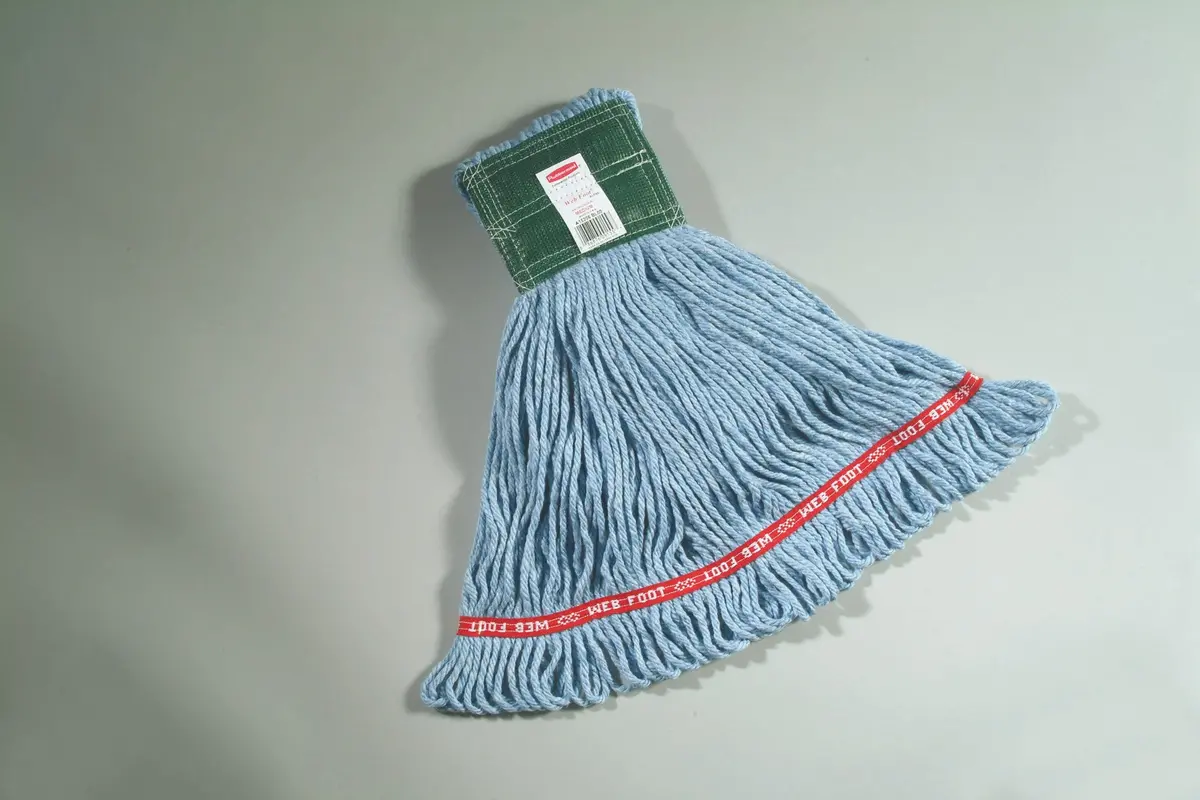Rubbermaid Web Foot Antimicrobial Mop 5" H/Band Medium 1