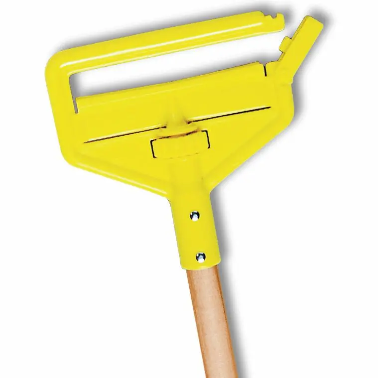 Rubbermaid Side Gate Wet Mop Handle 60" Hardwood 1