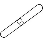 Rubbermaid Snap-On Wire Dust Mop Frame 5X60" 1
