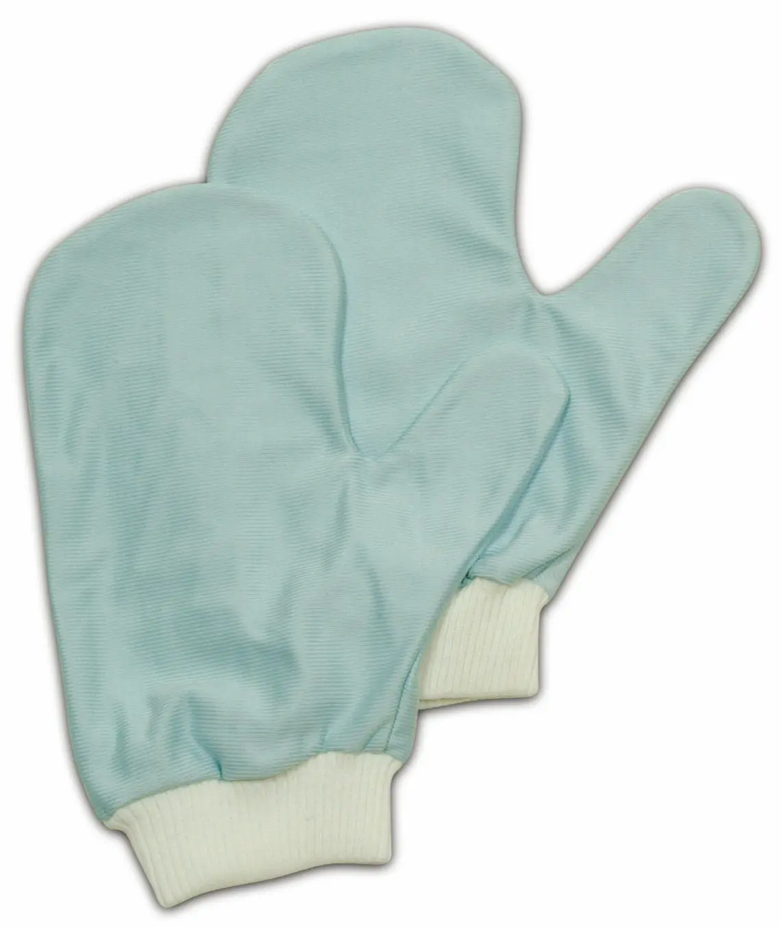 Rubbermaid Microfiber Glass Mitt W/Thumb 8¾ L-Blue 1