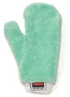 Rubbermaid Microfiber Dusting Mitt W/Thumb Green 1