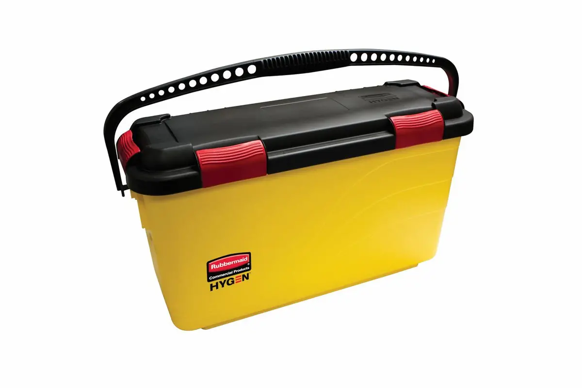 Rubbermaid Disinfecting Bucket 25.1X8.8X12.2" Yellow 1