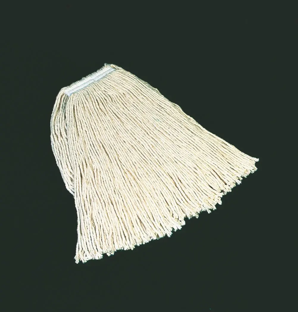 Rubbermaid 24 Cotton 4 Ply Cut Mop W/1" Head Brand 1